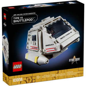 lego 40768 star trek type 15 shuttlepod visuel produit