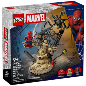 lego 76334 le combat spider man sandman visuel produit