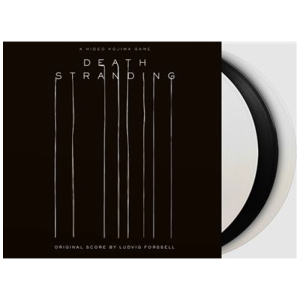 vinyle death stranding edition limitee marbre et noir visuel produit