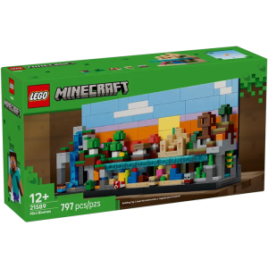 visuel produit LEGO 21589 Minecraft Mini Biomes