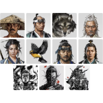 Avatars Ghost of Yotei Tsushima offerts produit