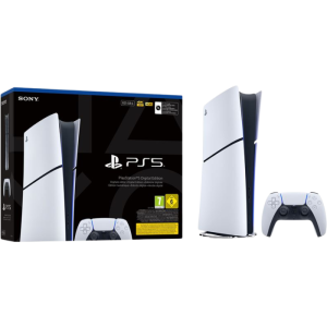 console ps5 slim digital chassis e visuel produit