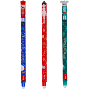 legami lot 3 stylos gel effacables noel visuel produit