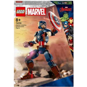 lego 76258 marvel captain america figurine visuel produit