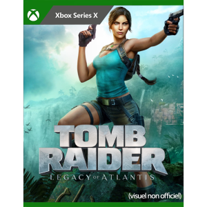 tomb raider legacy of atlantis sur xbox visuel produit