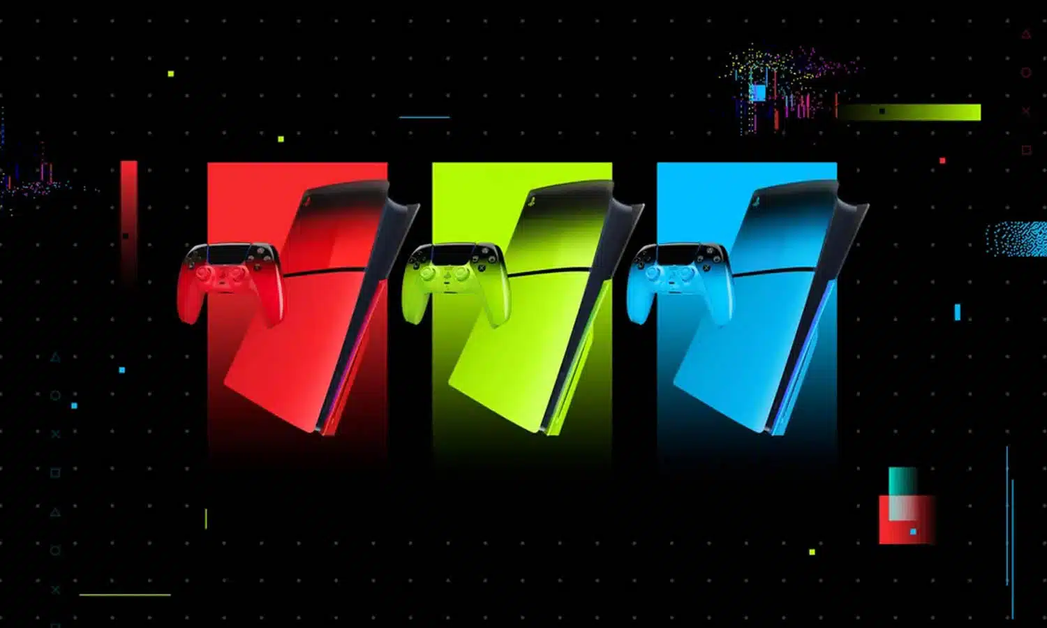 SLIDER hyperpop collection multi manettes façades ps5