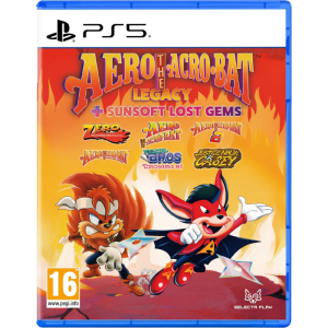 aero the acro bat legacy sunsoft lost gems sur ps5 visuel produit