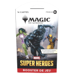 booster de jeu magic the gathering marvel super heroes visuel produit