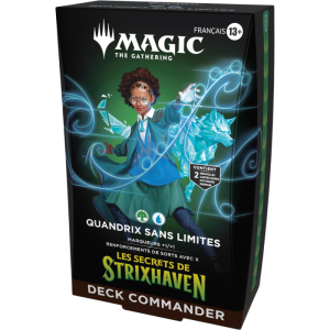 deck magic the gathering quandrix sans limites visuel produit
