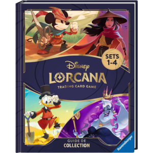 guide de collection disney lorcana set 1 a 4 visuel produit