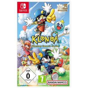 klonoa phantasy reverie series sur switch boite multilingues visuel produit