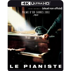 le pianiste blu ray 4k visuel produit