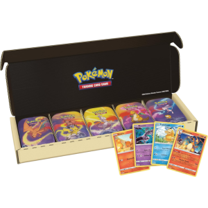 lot mini tins pokemon puissance de kanto visuel produit