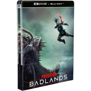 predator badlands blu ray 4k steelbook visuel produit