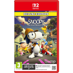 snoopy and the great mystery club deluxe switch 2 visuel produit