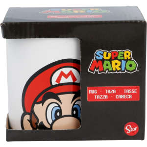 super mario mug ceramique rouge 350ml visuel produit