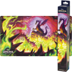 tapis de jeu disney lorcana dragon's fire visuel produit