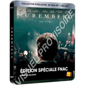 Nuremberg Blu Ray 4K Steelbook Edition Fnac provisoire v2 produit