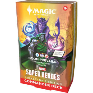 commander deck collector magic x marvel doom prevails visuel produit
