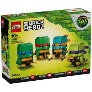 lego 40878 brickheadz tortues ninja visuel produit