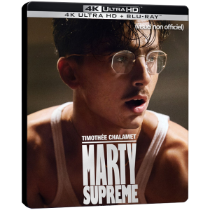 marty supreme blu ray 4k steelbook visuel produit