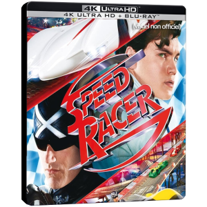 speed racer blu ray 4k steelbook visuel produit
