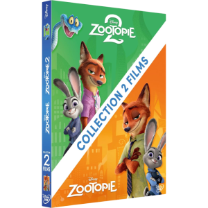 zootopie 1 et 2 films blu ray visuel produit