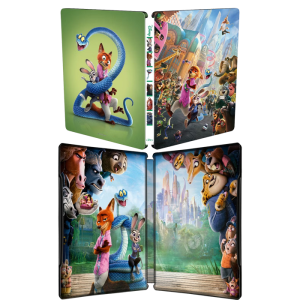 zootopie 2 blu ray steelbook visuel produit
