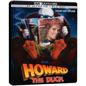 howard the duck blu ray 4k steelbook visuel produit