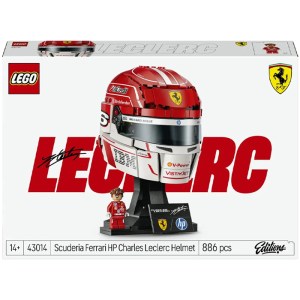lego 43014 ferrari f1 casque leclerc visuel produit