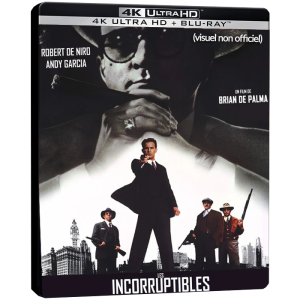 les incorruptibles blu ray 4k steelbook visuel produit
