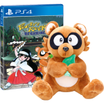 pocky rocky reshrined avec peluche sur ps4 visuel produit