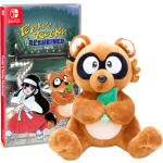 pocky rocky reshrined avec peluche sur switch visuel produit