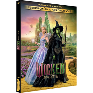 wicked partie 2 blu ray 4k visuel produit