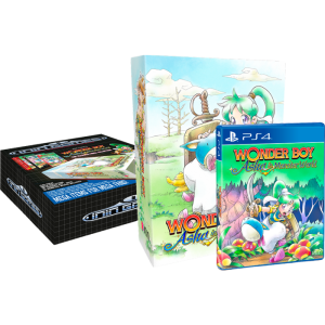 wonder boy asha mega collectors edition sur ps4 visuel produit