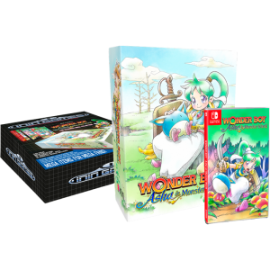wonder boy asha mega collectors edition sur switch visuel produit