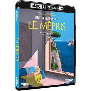 Le Mépris Blu Ray 4K definitif produit