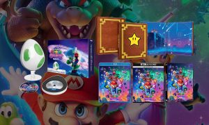 SLIDER super mario galaxy le film blu ray 4K dvd steelbook collector