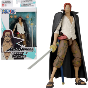 anime heroes one piece figurine shanks 17 cm visuel produit