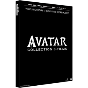 avatar collection 3 films blu ray 4k visuel produit