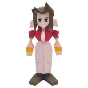 figurine aerith gainsborough final fantasy vii visuel produit