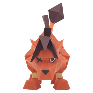 figurine red xiii final fantasy vii polygon vinyl visuel produit