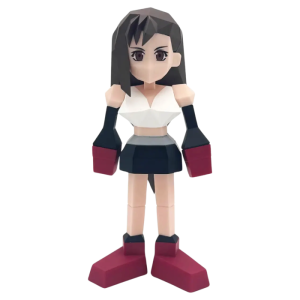 figurine tifa lockhart final fantasy vii polygon visuel produit