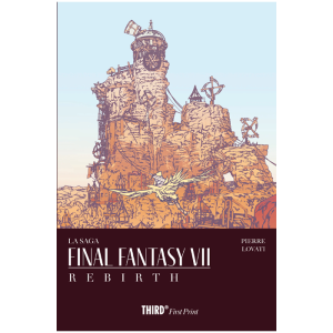 livre la saga final fantasy vii rebirth visuel produit