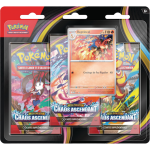 me04 tripack boosters pokemon chaos ascendant reptincel visuel produit