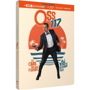 oss 117 coffret edition limitee steelbook blu ray 4k visuel produit