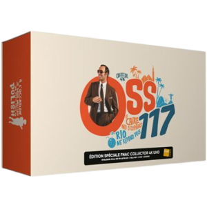 oss 117 coffret steelbook collector blu ray 4k visuel produit