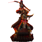 statue assassins creed shadows naoe yasuke 14 visuel produit