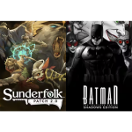 The Telltale Batman Shadows Edition et Sunderfolk epic produit