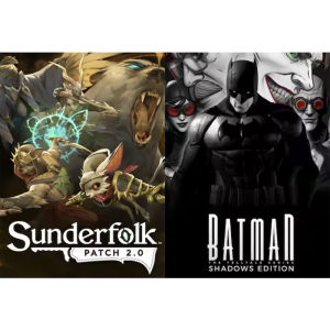 The Telltale Batman Shadows Edition et Sunderfolk epic produit